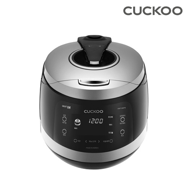 [쿠쿠] 10인용 IH전기압력밥솥 블랙&실버 CRP-HWF1060FS