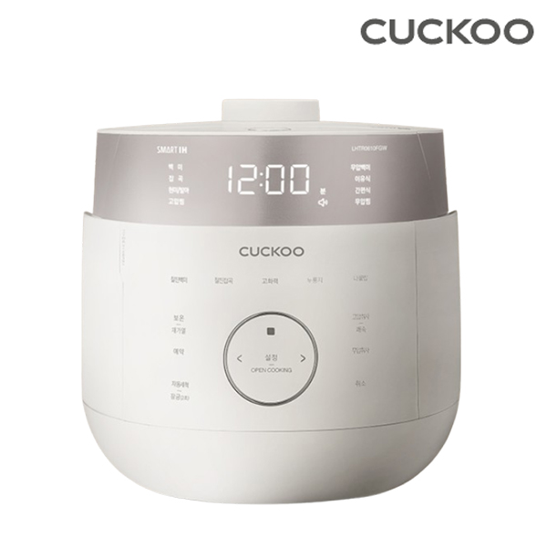 [쿠쿠] 6인용 마스터셰프 트윈프레셔밥솥 그레이스 화이트 CRP-LHTR0610FGW