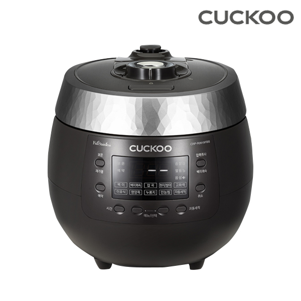 [쿠쿠] 6인용 전기압력밥솥 블랙&웜실버 CRP-R0615FBS