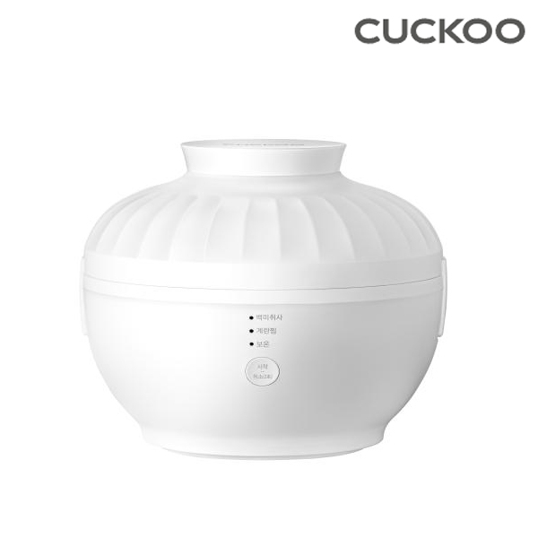 [쿠쿠] 1인용 전기보온밥솥 매트 화이트 CR-0155MW