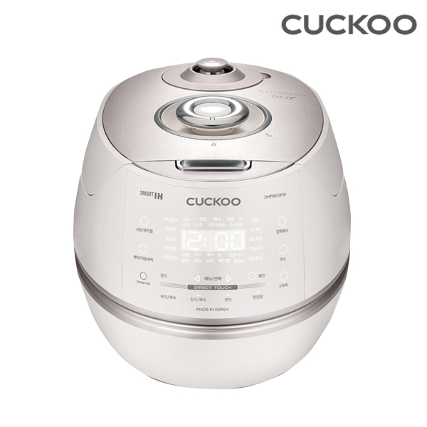 [쿠쿠] 6인용 IH전기압력밥솥 그레이스 화이트 CRP-DHP0610FW