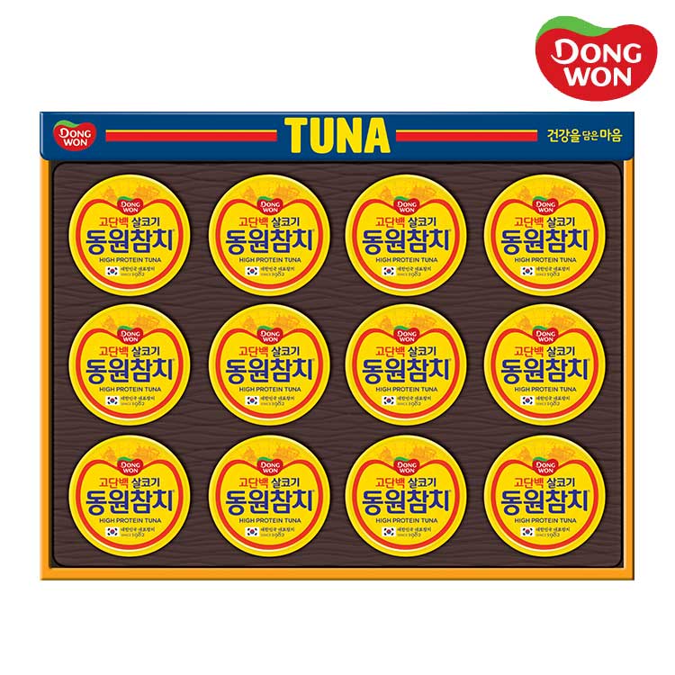 [26년설][동원선물세트] 동원참치 T12호 (라이트스탠다드 135g 12캔)