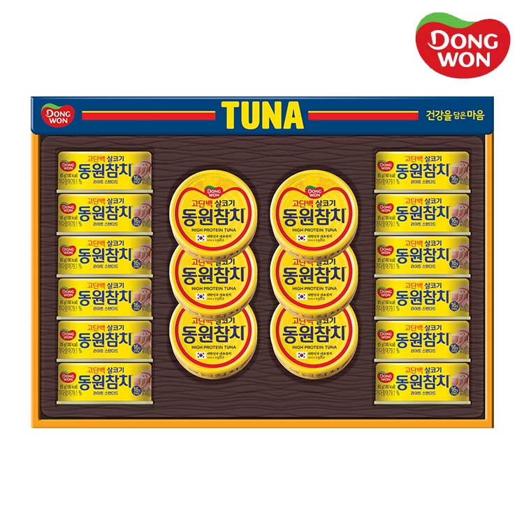[26년설][동원선물세트] 동원참치 O-18호 (라이트스탠다드 85g 18캔)