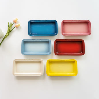 르크루제 직사각접시 25cm 솔레이