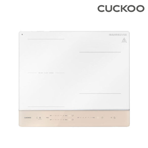 [쿠쿠] 미식 컬렉션 3구 인덕션레인지 화이트(핑크) CIR-E301FGP
