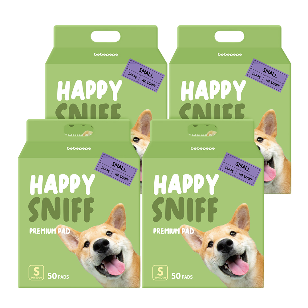 베베페페 해피스니프 배변패드 소형 4팩 200매