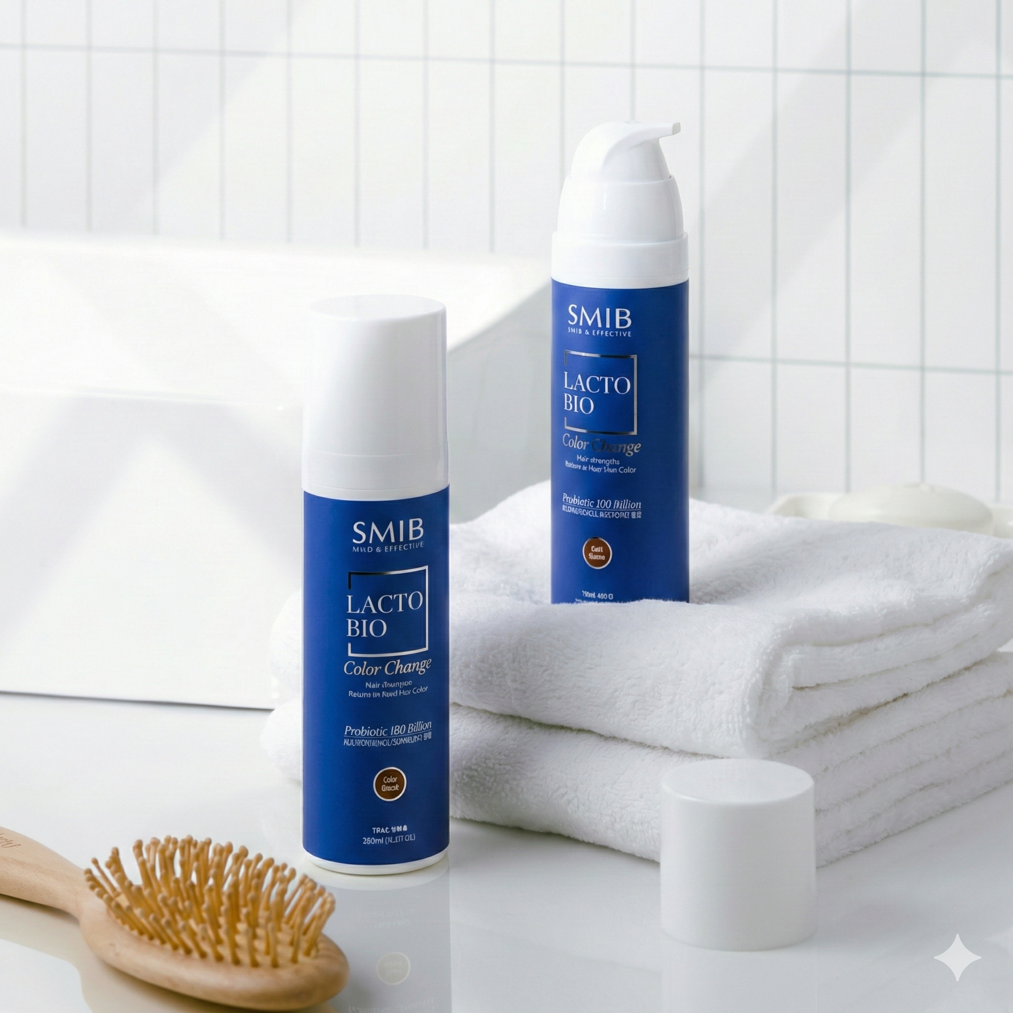 스미브 락토바이오 염색 샴푸 200ml/ 블랙