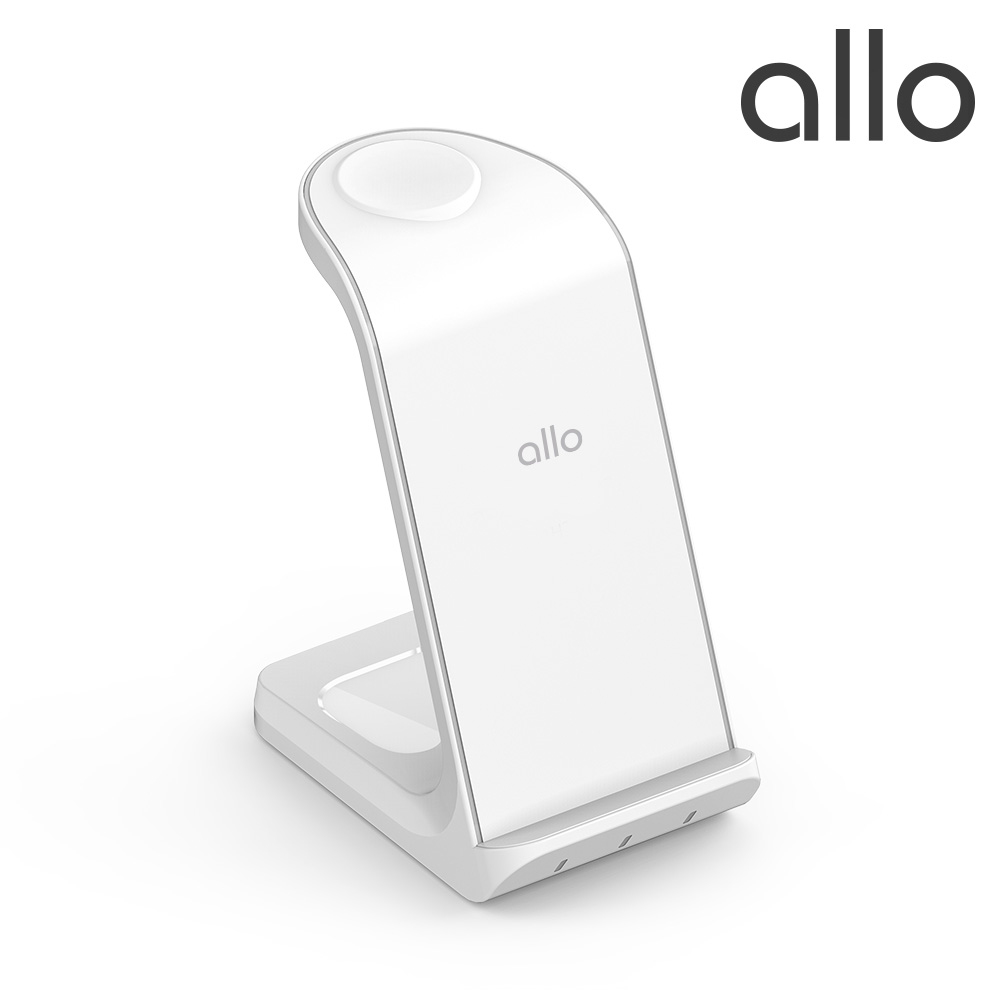 [알로코리아] 3IN1 갤럭시 애플 올인원 고속 무선 충전기 UC320WA