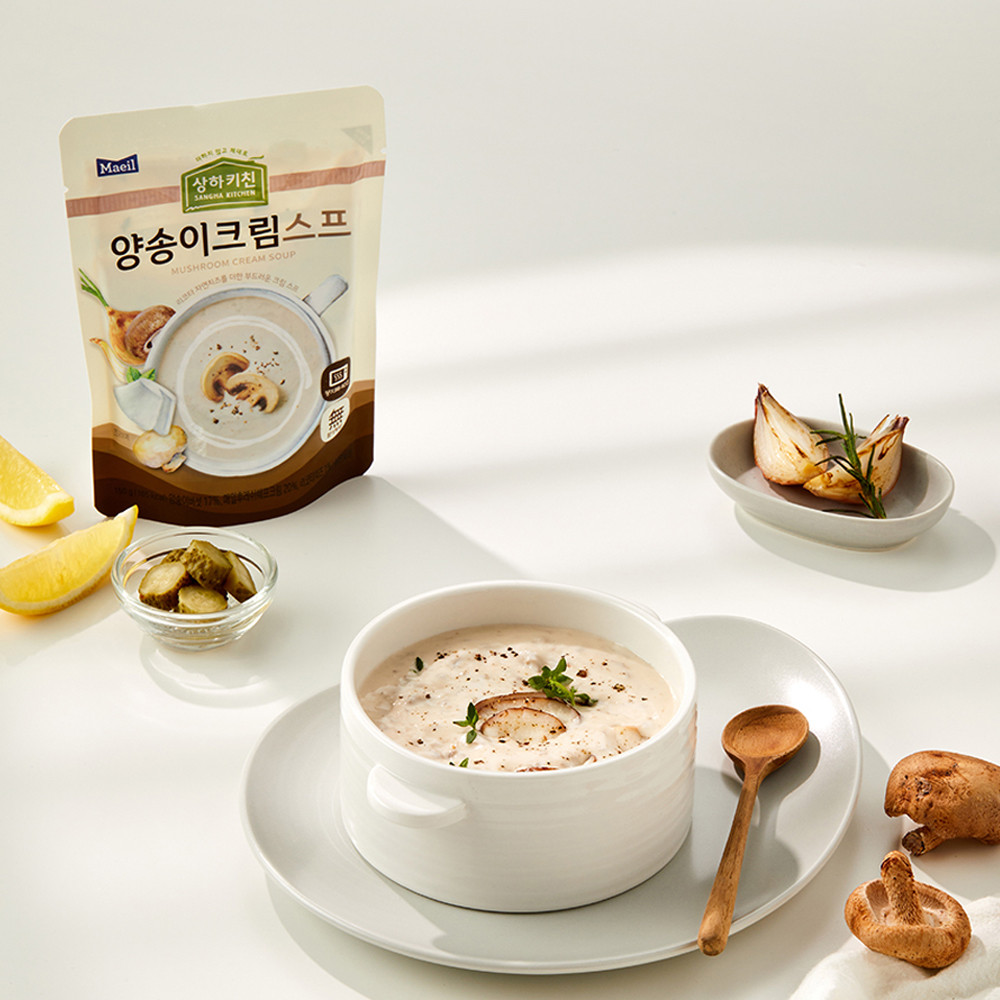 상하키친 양송이크림스프 150g 24팩