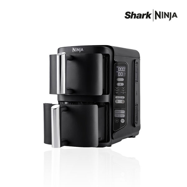 [샤크닌자] NINJA 더블 스택 듀얼 에어프라이어 3.8L + 3.8L SL300KR