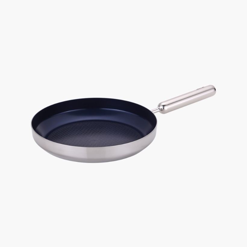[네오플램] 엣지팬 세라믹 코팅 스텐 블루 IH 28cm 프라이팬