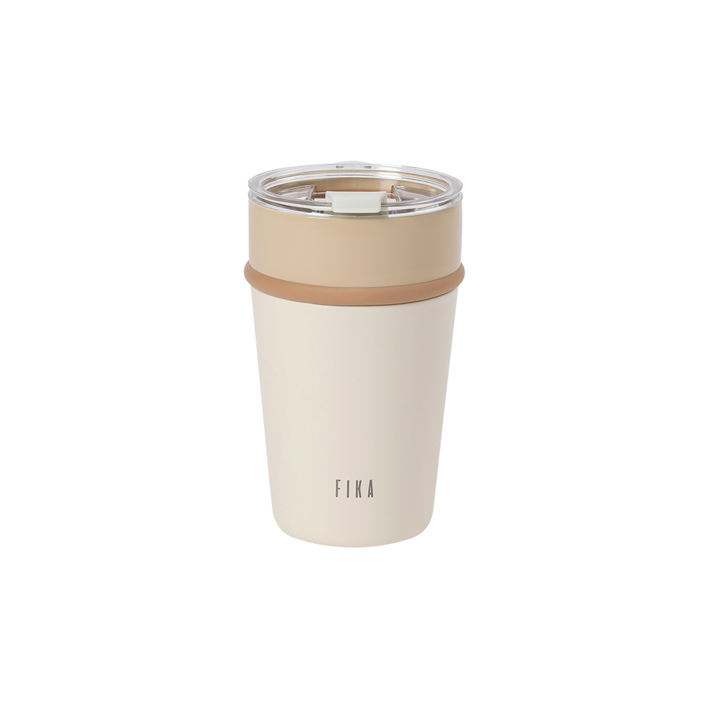 [네오플램] 피카 립스 세라믹 텀블러 12oz(355ml) 크림