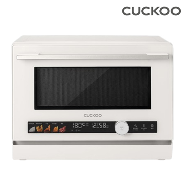 [쿠쿠] 직화스팀오븐 25L IoT 앱연동 전자레인지 그레이스 화이트 CMW-MOT2510TW