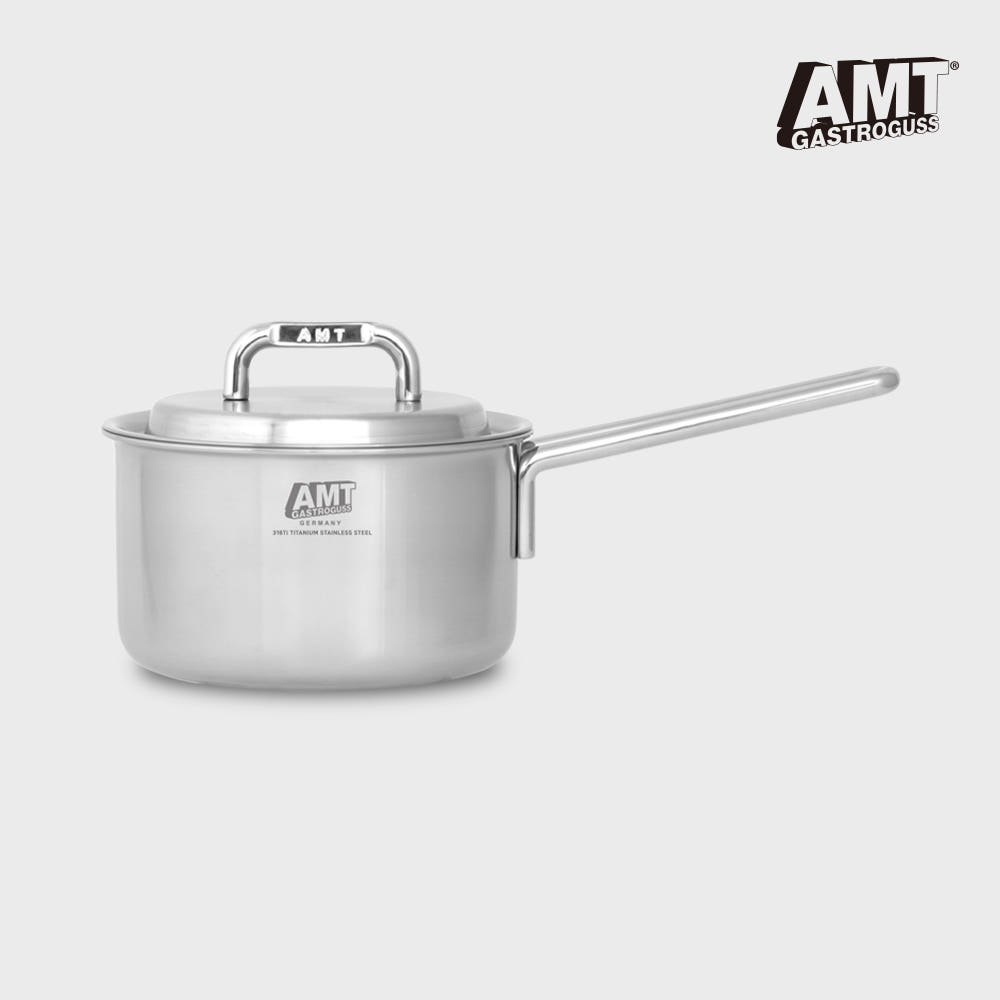 [AMT] 샤프 316Ti 스텐 16cm 편수 냄비 통5중