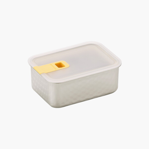 [네오플램] 퍼펙트씰S 스텐304 밀폐용기 직사각 800ml