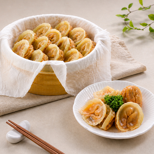 국내산 백김치로 만든 우리밀 순한맛김치만두1kg (20gX50)