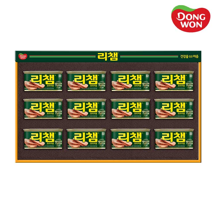 [26년추석][동원선물세트] 리챔G12호 (리챔 오리지널 200g 12캔)