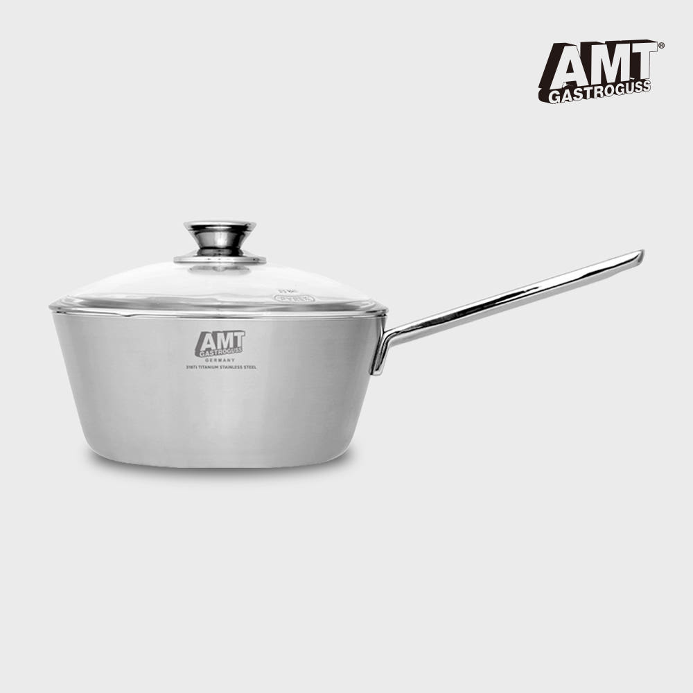 [AMT] 프로 316Ti 스텐 22cm 코니칼 웍 통5중 냄비