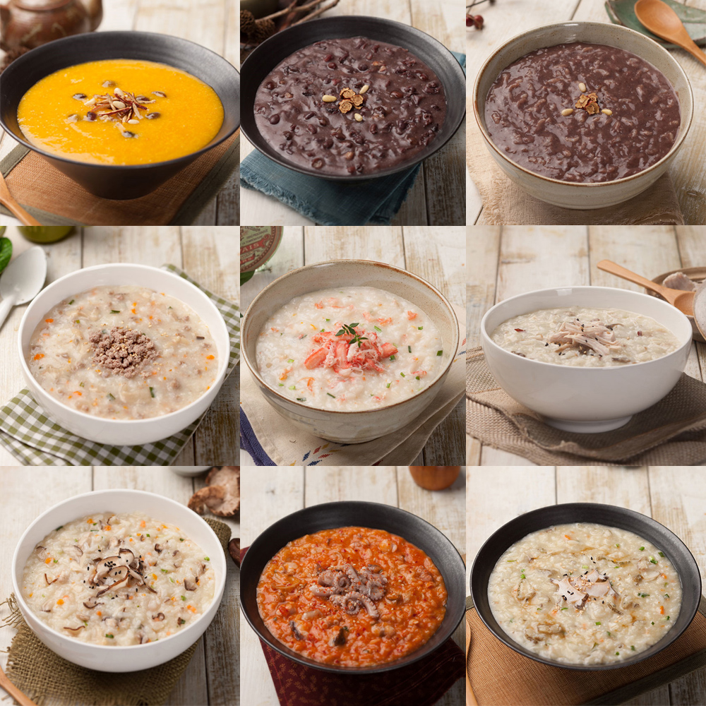 아침거르지 마세요 다림식품 죽모음 20종 (호박죽/단팥죽/동지팥죽/닭죽/전복죽/소고기죽/버섯죽 등)건강죽모음