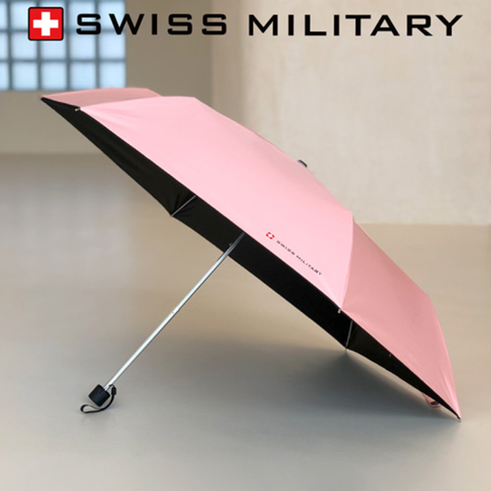 스위스밀리터리 3단 수동 암막 스키니 우양산 우산겸양산 양산 우산