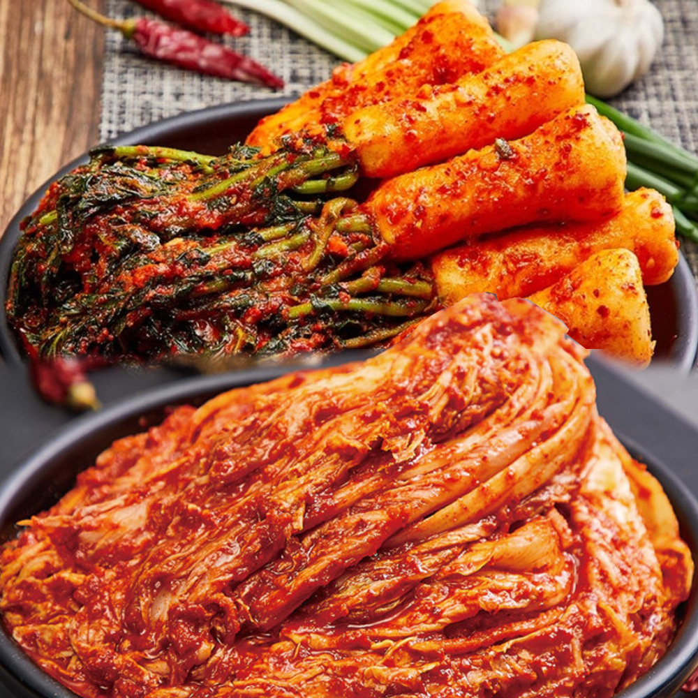 강원도 고랭지김치 솜씨가 포기김치 10kg+총각김치5kg