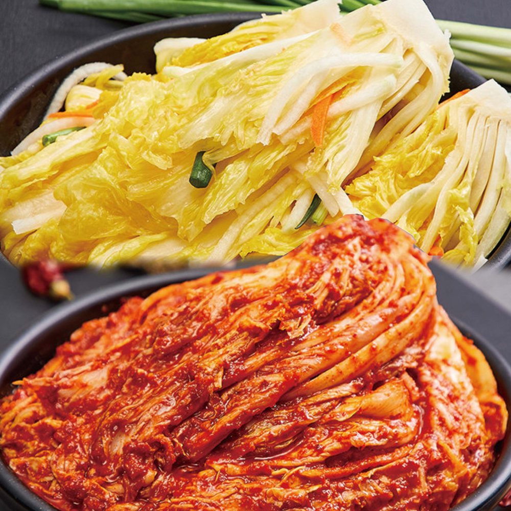 강원도 고랭지김치 솜씨가 포기김치 10kg+백김치5kg