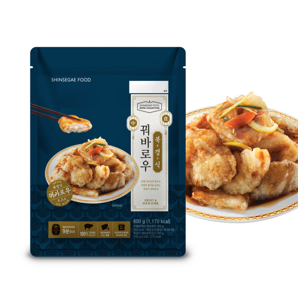 [신세계푸드] 호텔컬렉션 북경식 꿔바로우 600g(1팩/2팩 선택)