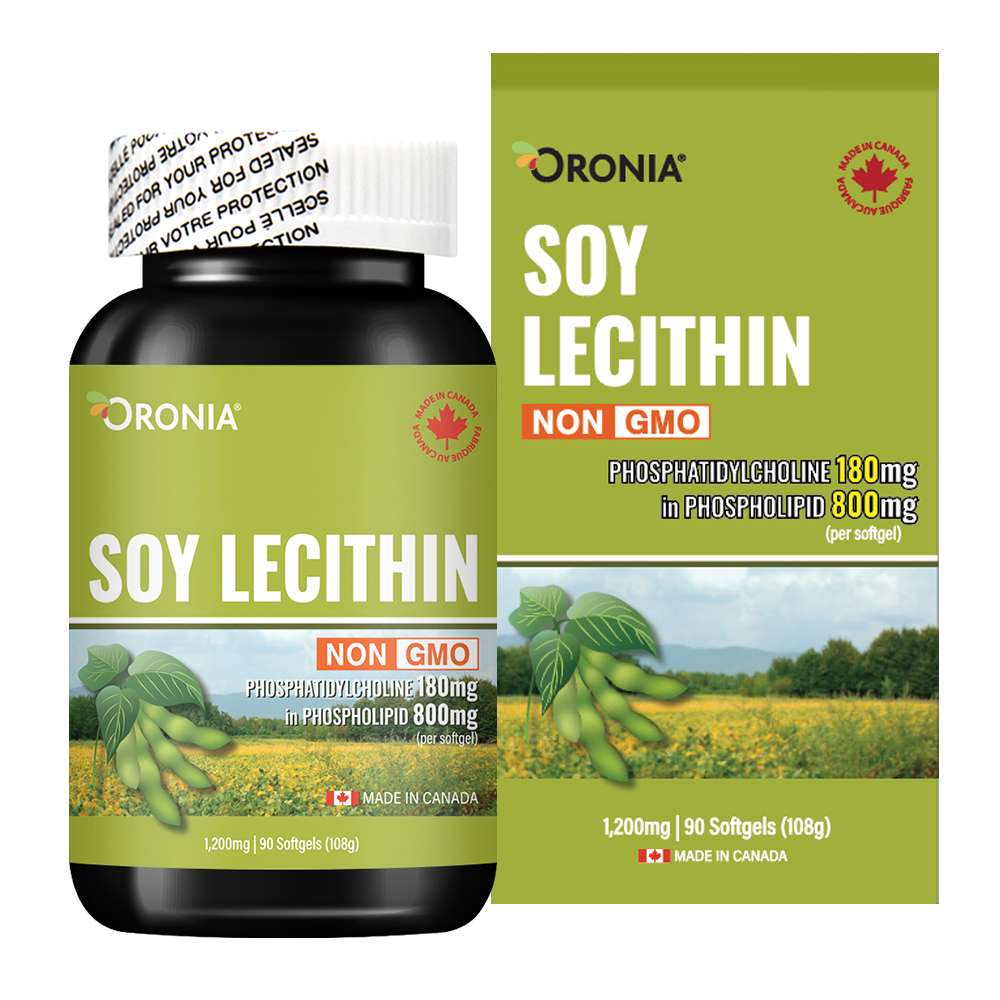 오로니아 대두레시틴 NON-GMO 90캡슐 [90C]