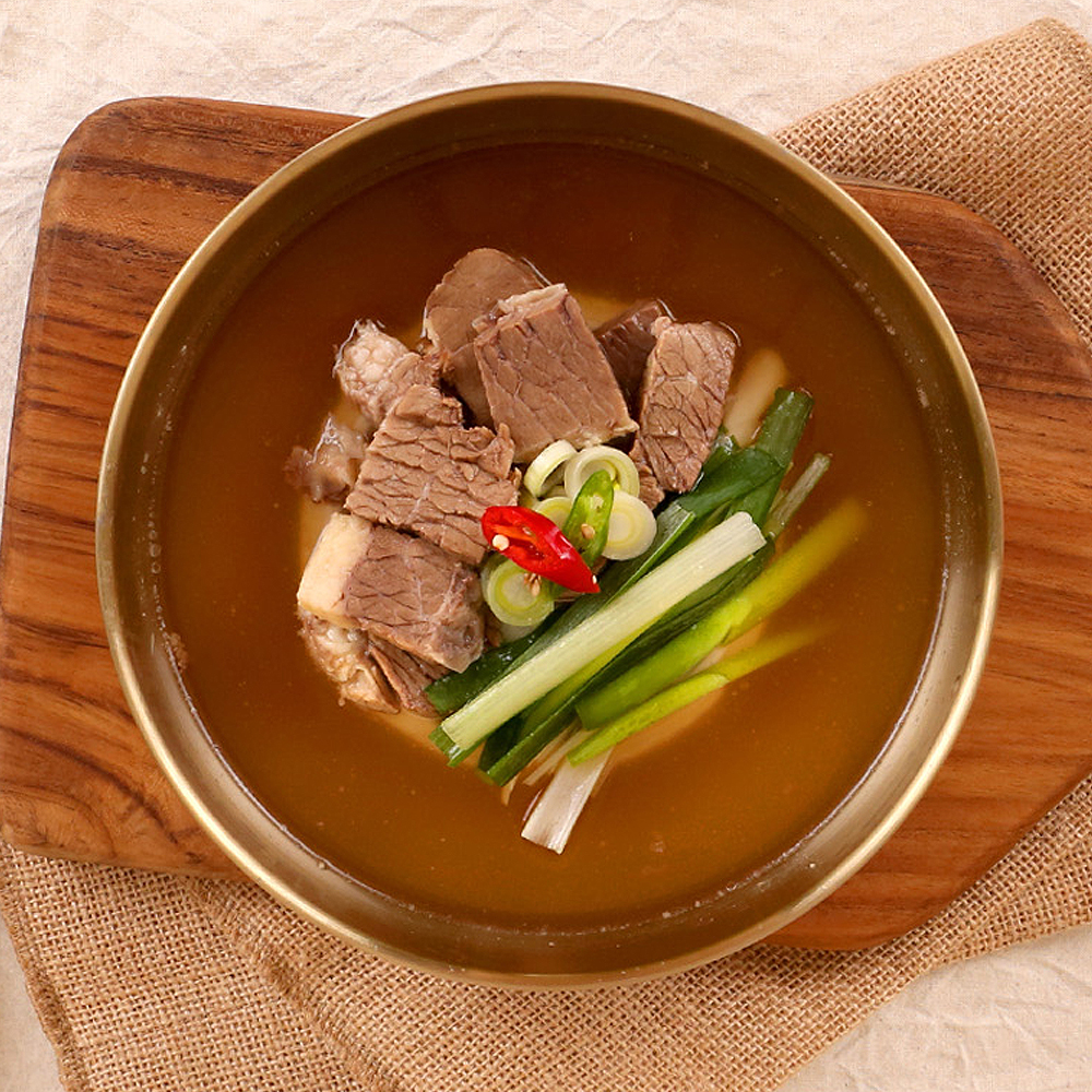 [엉클밥] 뼈없는 갈비탕 600g(1팩/3팩 선택)