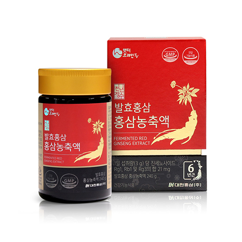 [대한홍삼] 발효 홍삼 홍삼 농축액 240g x 1병