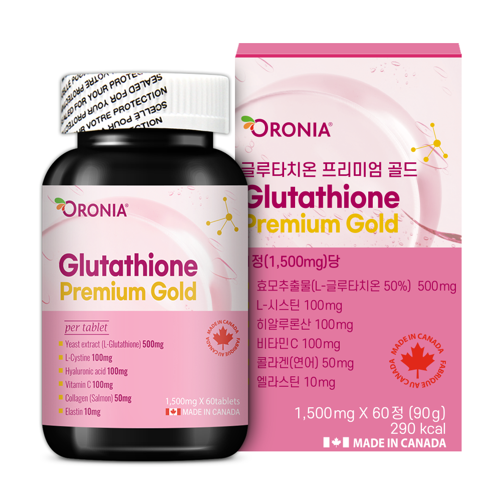 오로니아 글루타치온 프리미엄 골드 60정