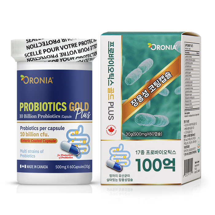 오로니아 프로바이오틱스 골드 플러스(데시칸트) 60캡슐