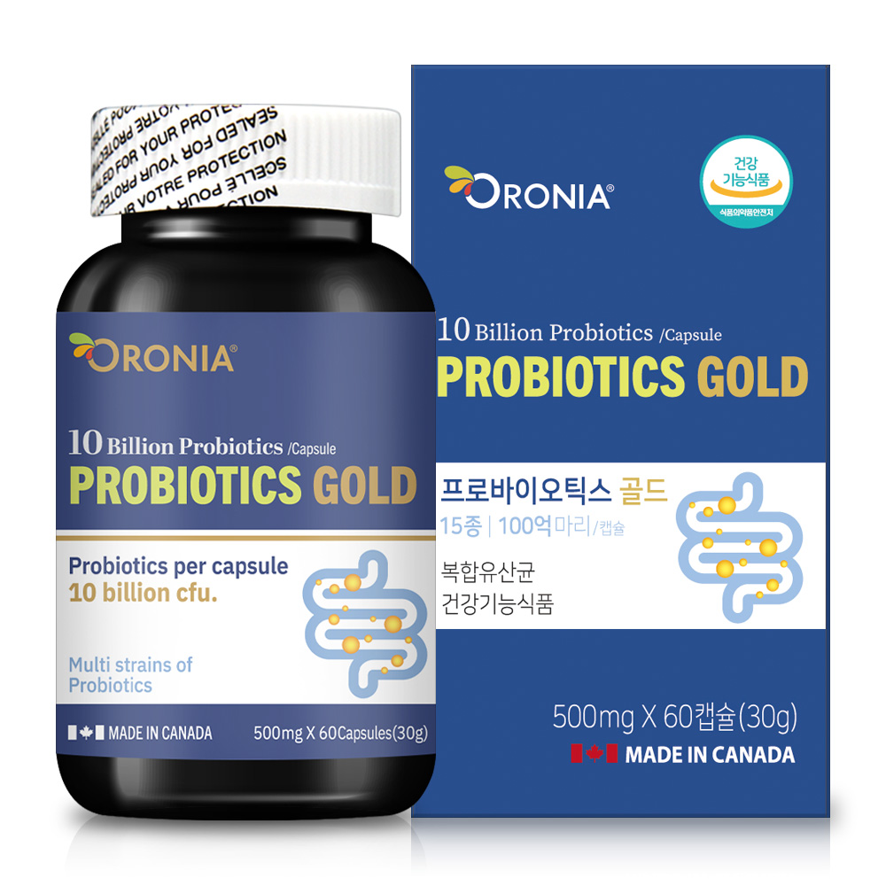 오로니아 프로바이오틱스 골드 60캡슐
