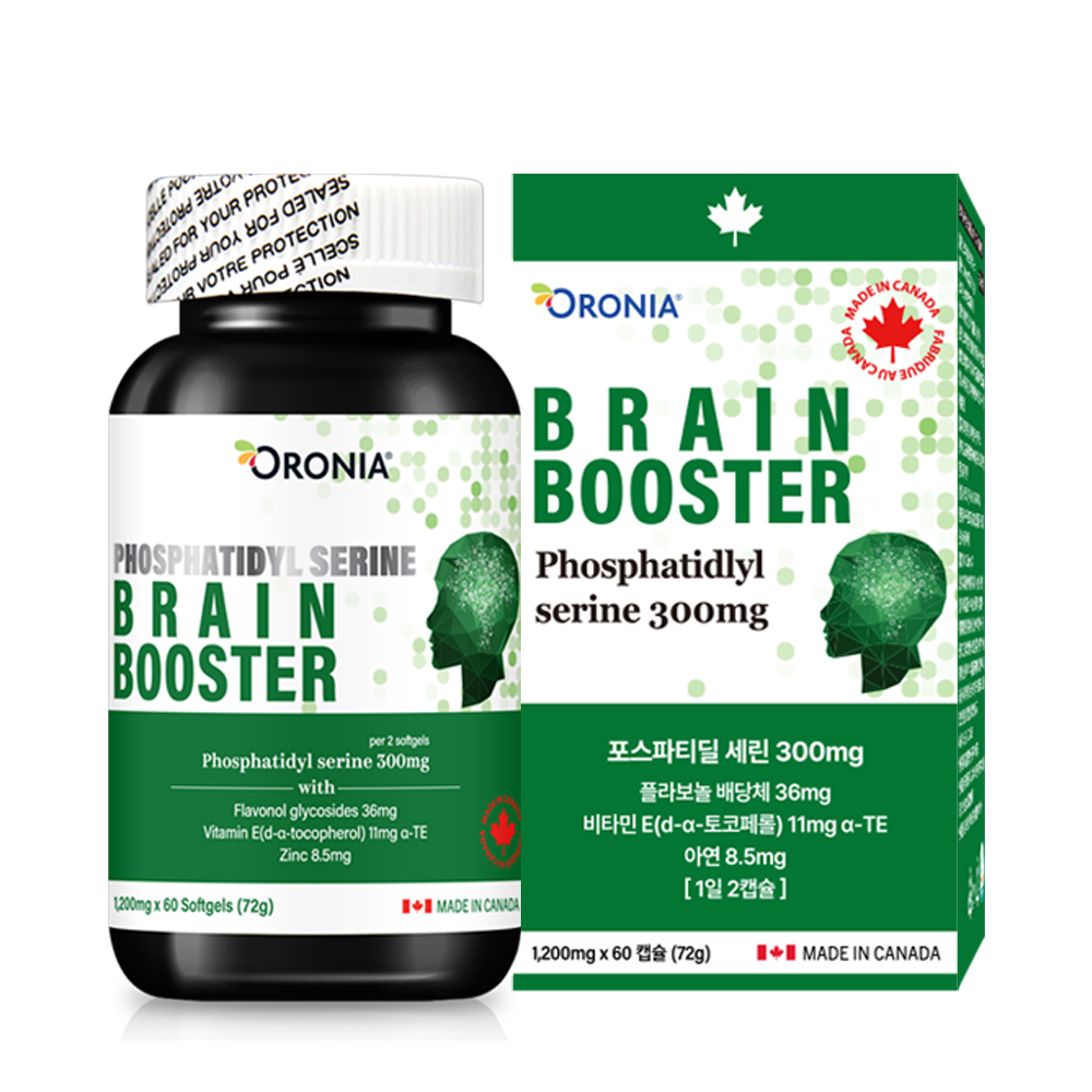 오로니아 포스파티딜세린 브레인 부스터 60캡슐