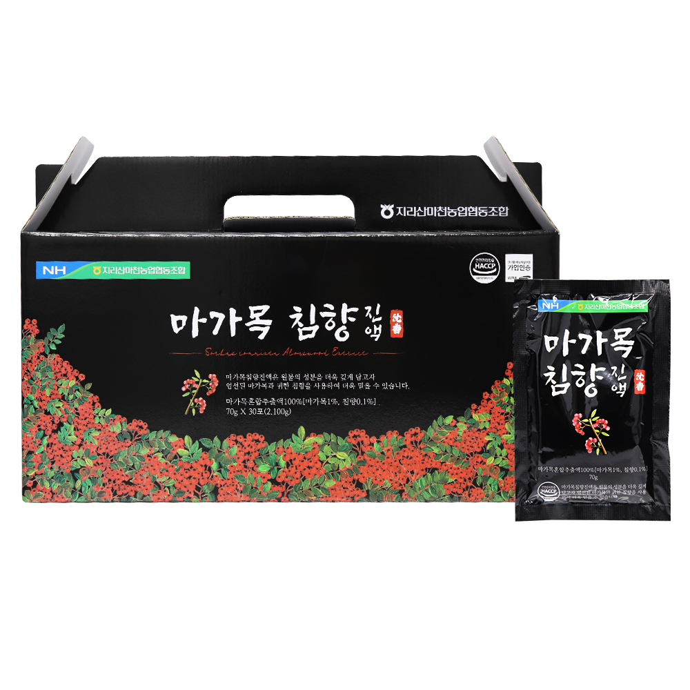 지리산마천농협 마가목 침향 진액 70gX30포