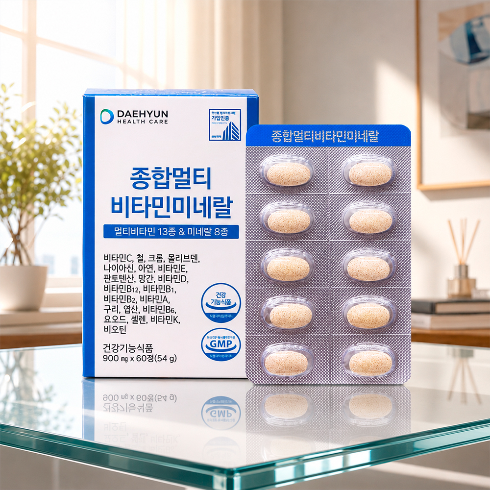 대현헬스케어 종합 멀티비타민 미네랄 900mgX60정