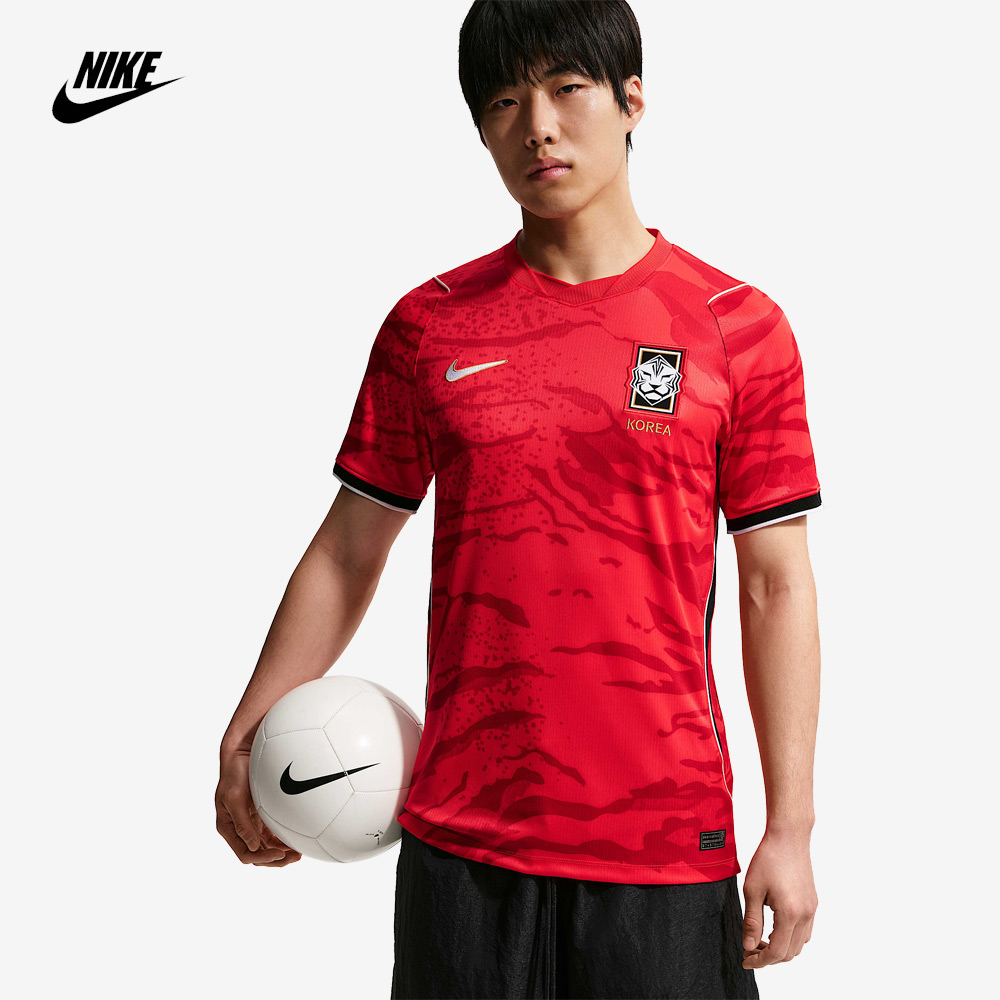 [나이키] 정품 남성 대한민국 2026 스타디움 홈 드라이 핏 축구 레플리카 저지 (IB5328-679)