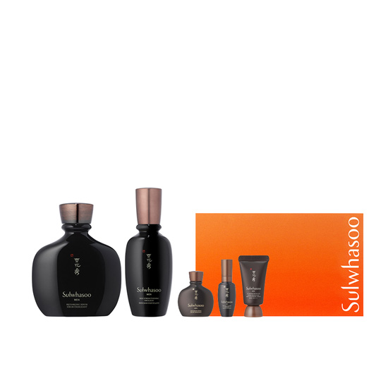 본윤 데일리 루틴(설화수맨2종)(쇼핑백)+백삼팩35ml