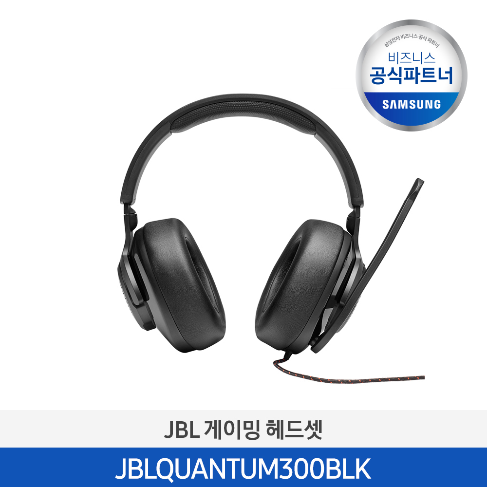 [하만카돈] JBL QUANTUM 300 (블랙) JBLQUANTUM300BLK 이미지