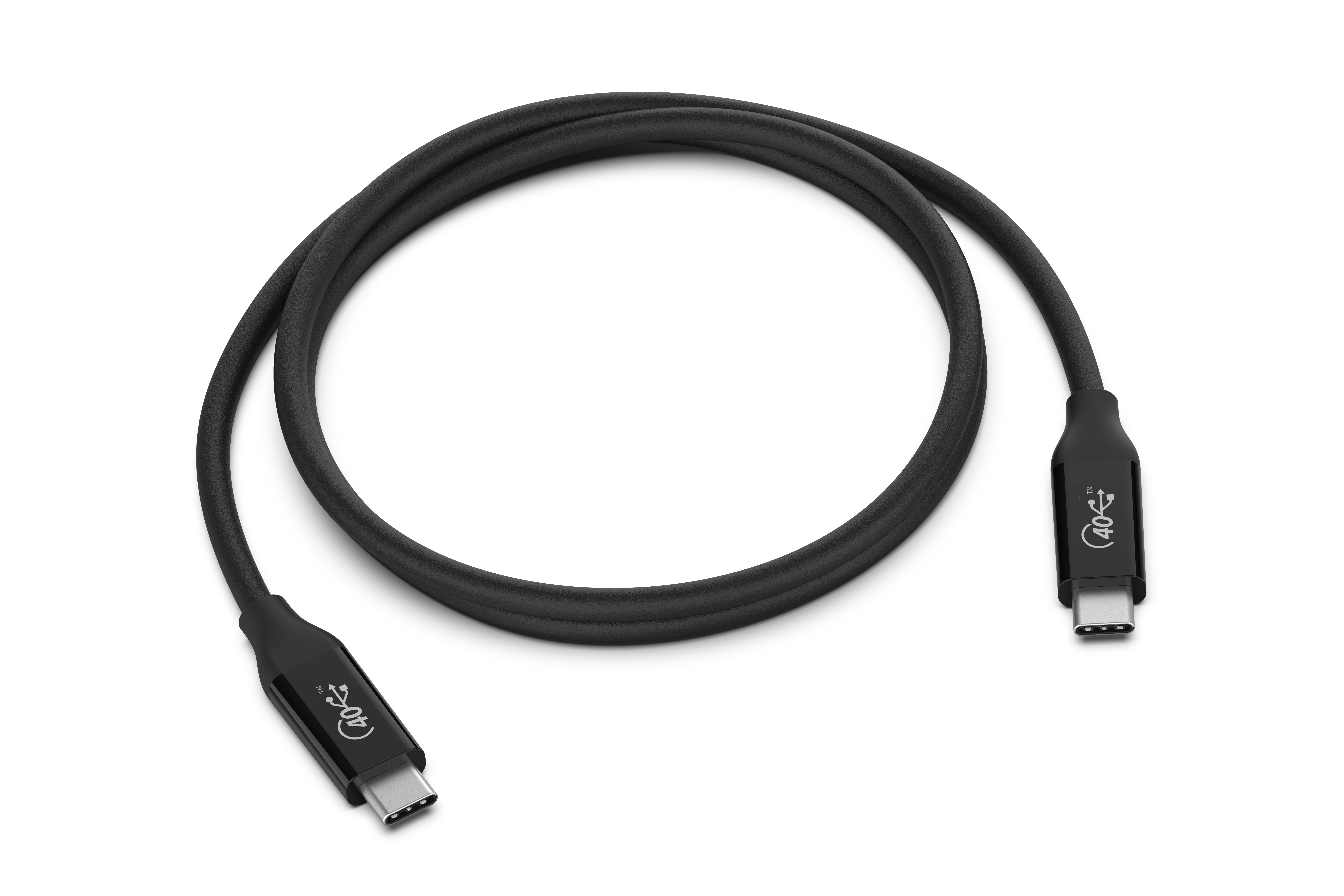 [벨킨] CONNECT USB4 100W / 40Gbps 케이블 (블랙) INZ001qc0.8MBK