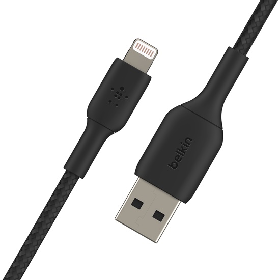 [벨킨] BoostCharge Lightning to USB-A 케이블 2M (블랙) CAA001bt2MBK
