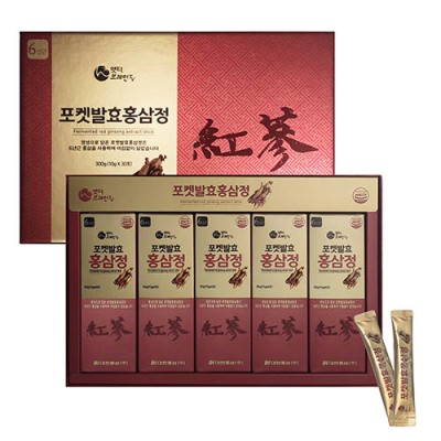 [대한홍삼] 포켓발효홍삼정 스틱 10g x 30포