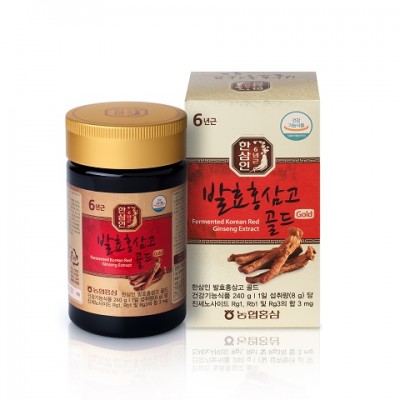 [한삼인] 발효홍삼고골드 240g × 1병