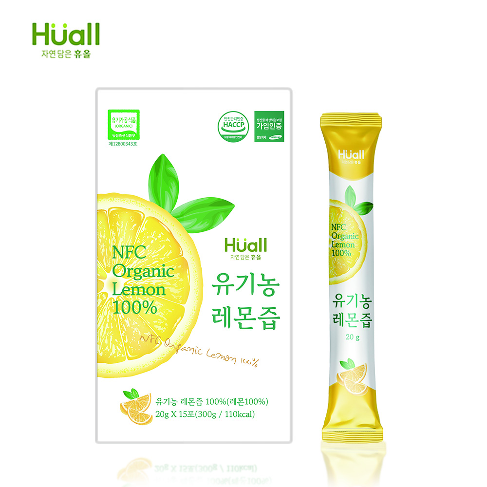 휴올 유기농 레몬즙 20g x 15포