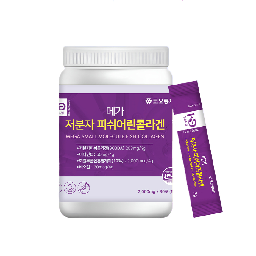 [코오롱제약]메가 저분자 피쉬콜라겐 2g x 30포
