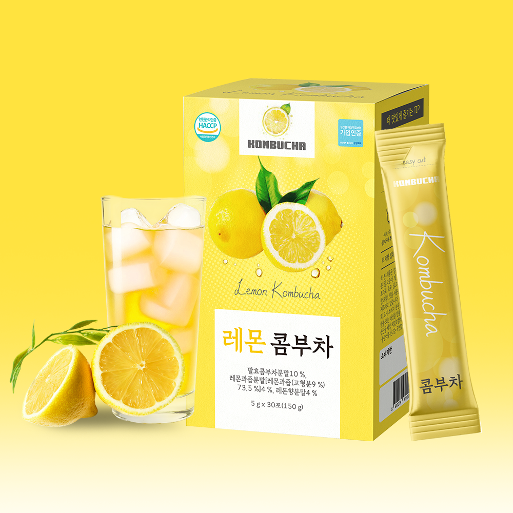 레몬 콤부차 5g x 30포