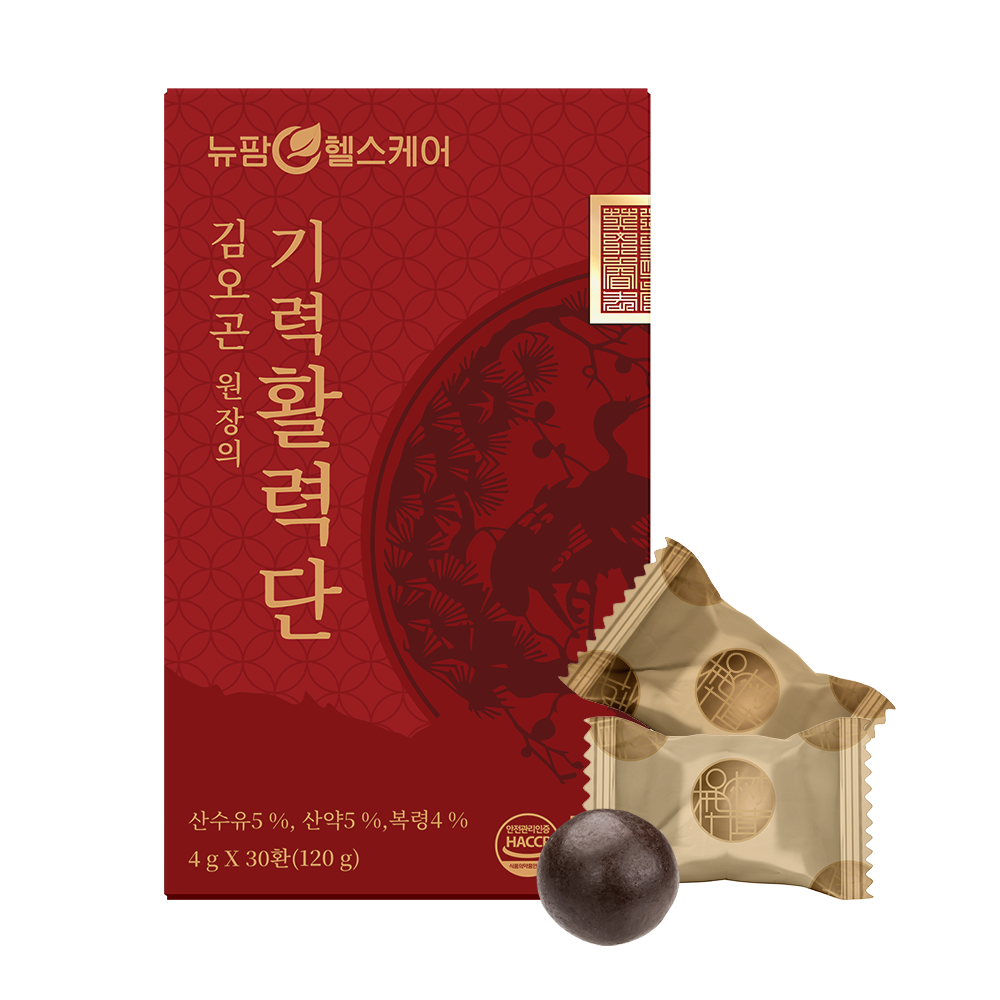 [뉴팜헬스케어] 김오곤원장의 기력활력단 4g x 30환
