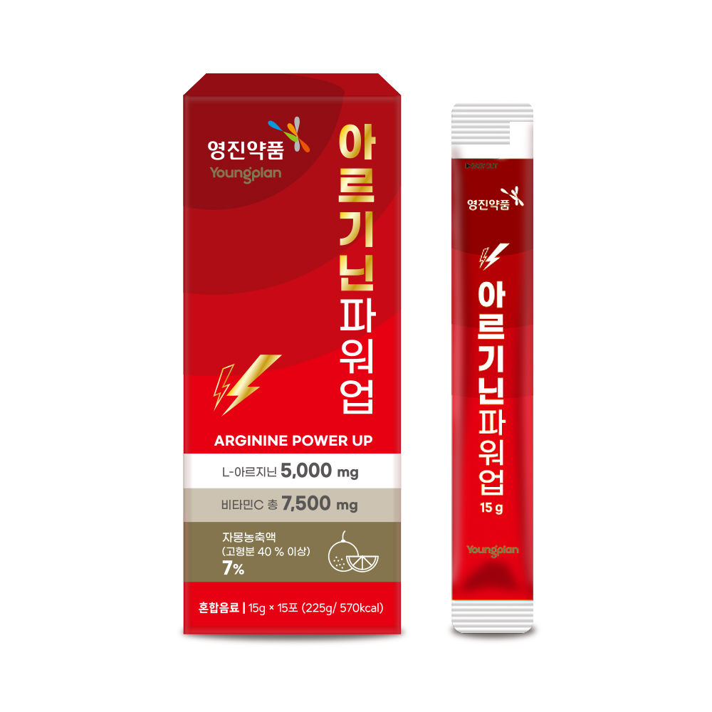 [영진약품] 아르기닌 파워업 15g x 15포