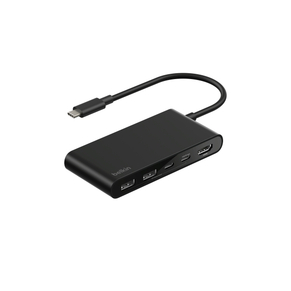 [벨킨] 5in1 USB C타입 멀티 허브 듀얼 디스플레이 HDMI AVC022fq 맥북 노트북 USB확장