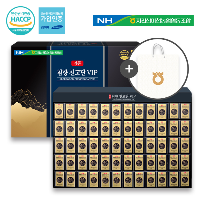 지리산마천농업협동조합 명품 침향천고단vip(3.75g x  60환)